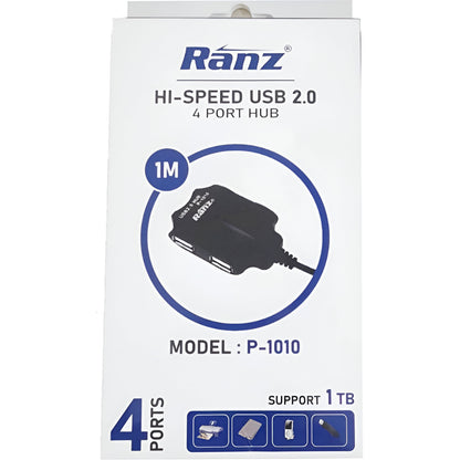4 Port Usb2.0 Hub P-1010 Ranz