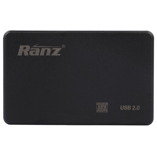 Ranz Rapido-2.0 | 2.5 Inch SATA Laptop HDD/SSD Casing | USB 2.0 External Enclosure | Portable Pocket Design