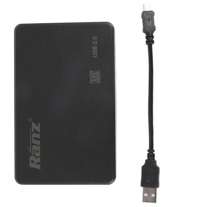 Ranz Rapido-2.0 | 2.5 Inch SATA Laptop HDD/SSD Casing | USB 2.0 External Enclosure | Portable Pocket Design