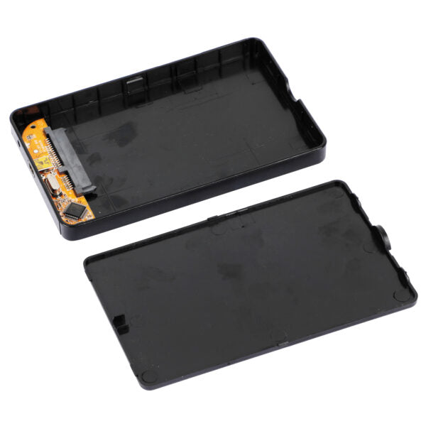 Ranz Rapido-2.0 | 2.5 Inch SATA Laptop HDD/SSD Casing | USB 2.0 External Enclosure | Portable Pocket Design