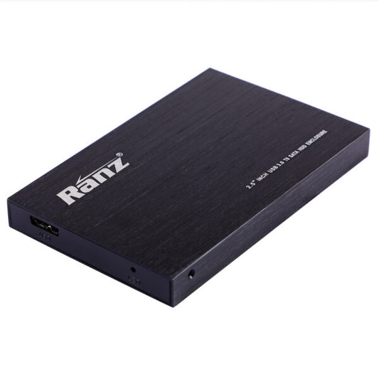 Ranz Rapido-3.0 | 2.5 Inch SATA Laptop HDD/SSD Casing | USB 3.0 External Enclosure | 5Gbps High-Speed Portable Design