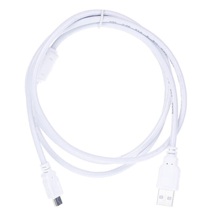 Ranz USB to Mini USB Cable 1.5 Meter | USB 2.0 Male to Mini 5 Pin | High-Speed White Cable