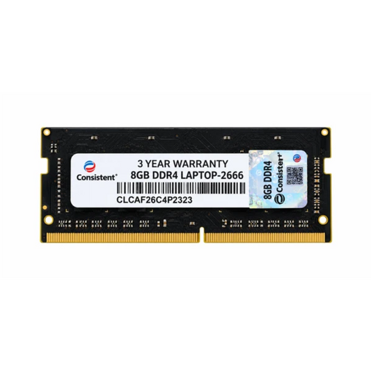 8GB DDR4 2666MHz Laptop RAM Consistent