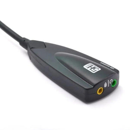 Ranz External USB Sound Card 7.1 Channel | USB to 3.5mm Audio Adapter for Laptop, PC & MacBook