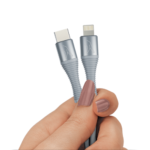 1 Meter Type-C to Type-L iPhone Charger Cable Fingers