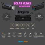 Solar HUNK2 Portable Speaker