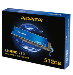 512Gb NVMe PCIe Gen3×4 Ssd M.2 2280 Adata Legend 710 (1-Cut)