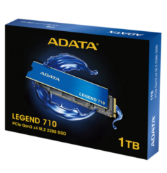 1Tb NVMe PCIe Gen3×4 Ssd M.2 2280 Adata Legend 710 (1-Cut)