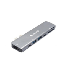 7 in 2 Dock B for Macbook - Type C Multiport Hub Coconut