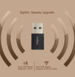 USB Wi-fi + Bluetooth Dongle Fingers FWF602-BT Dual Band