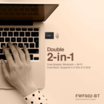 USB Wi-fi + Bluetooth Dongle Fingers FWF602-BT Dual Band