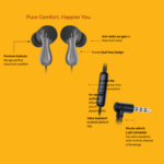 FINGERS Happy Tunes Wired in-Ear Earphones