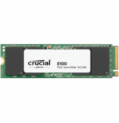 1Tb NVMe PCIe Gen4x4 Ssd M.2 2280 Crucial E100 (1-Cut)